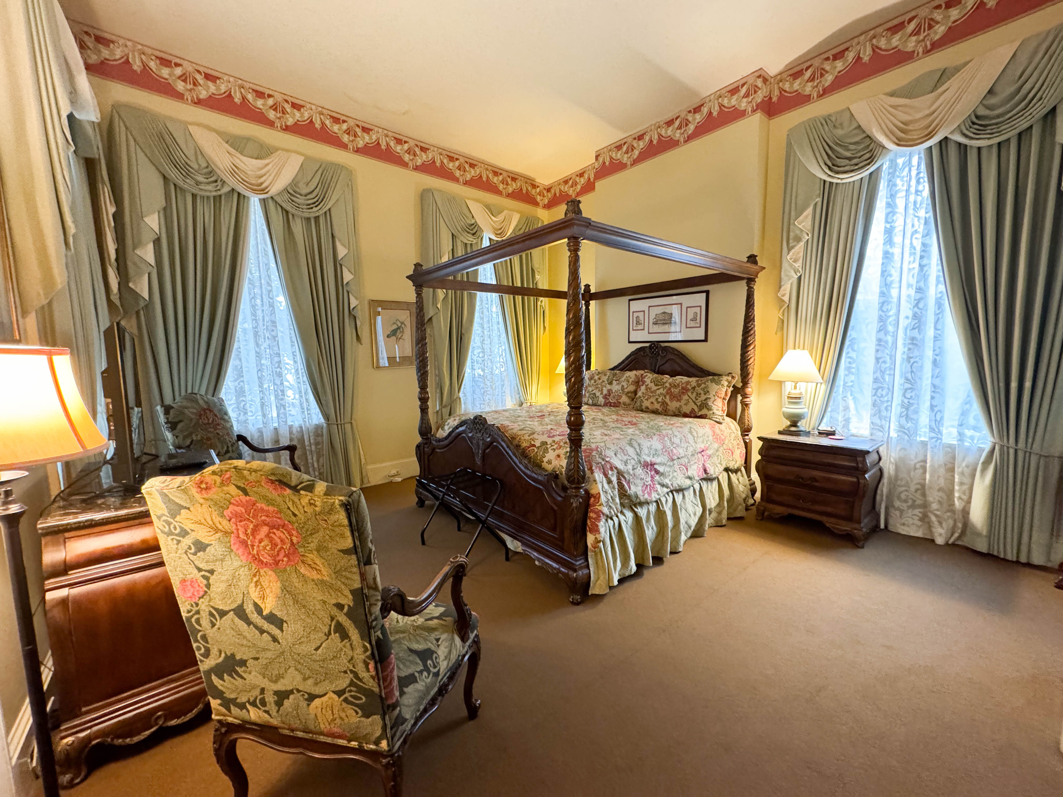 Interior of The William Martin Suite